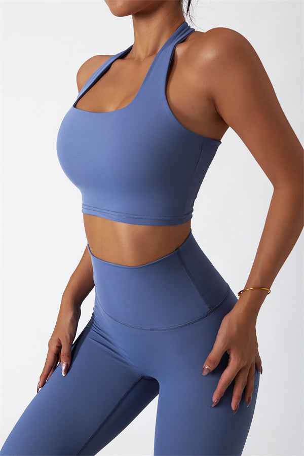 The Seraphine Halter Crop Top