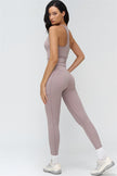 The BoldFit Crop Top Leggings 2-Piece Set