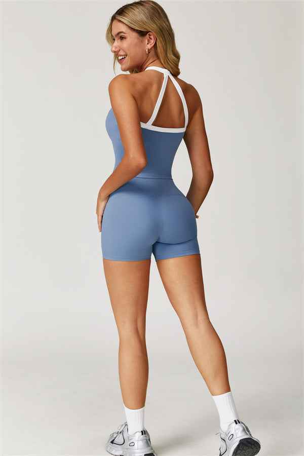 The Quest Cross Back Crop Top