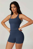 The Dynamic Crop Top Shorts 2-Piece Set