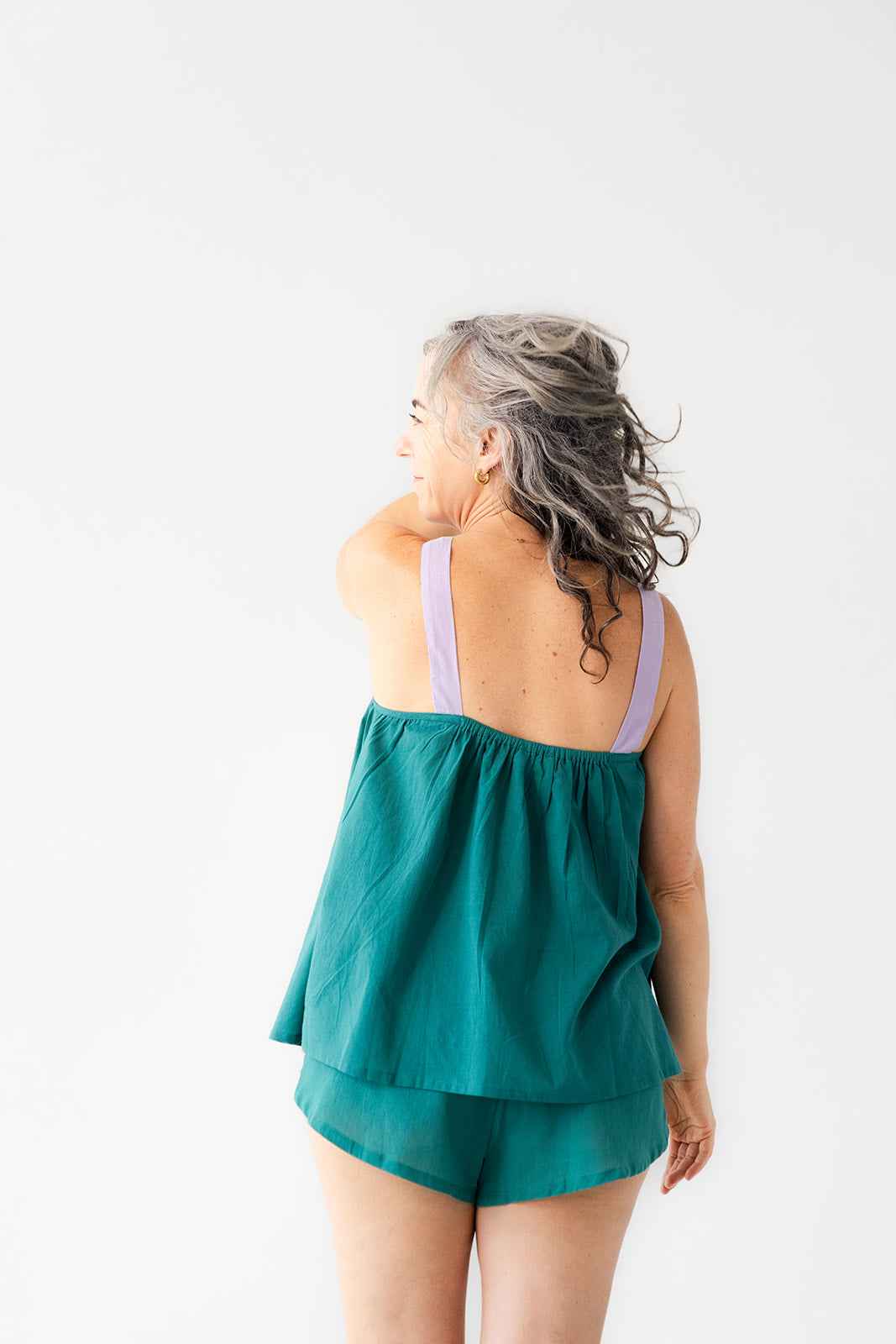 Daisy Tie Strap Cotton Top 25