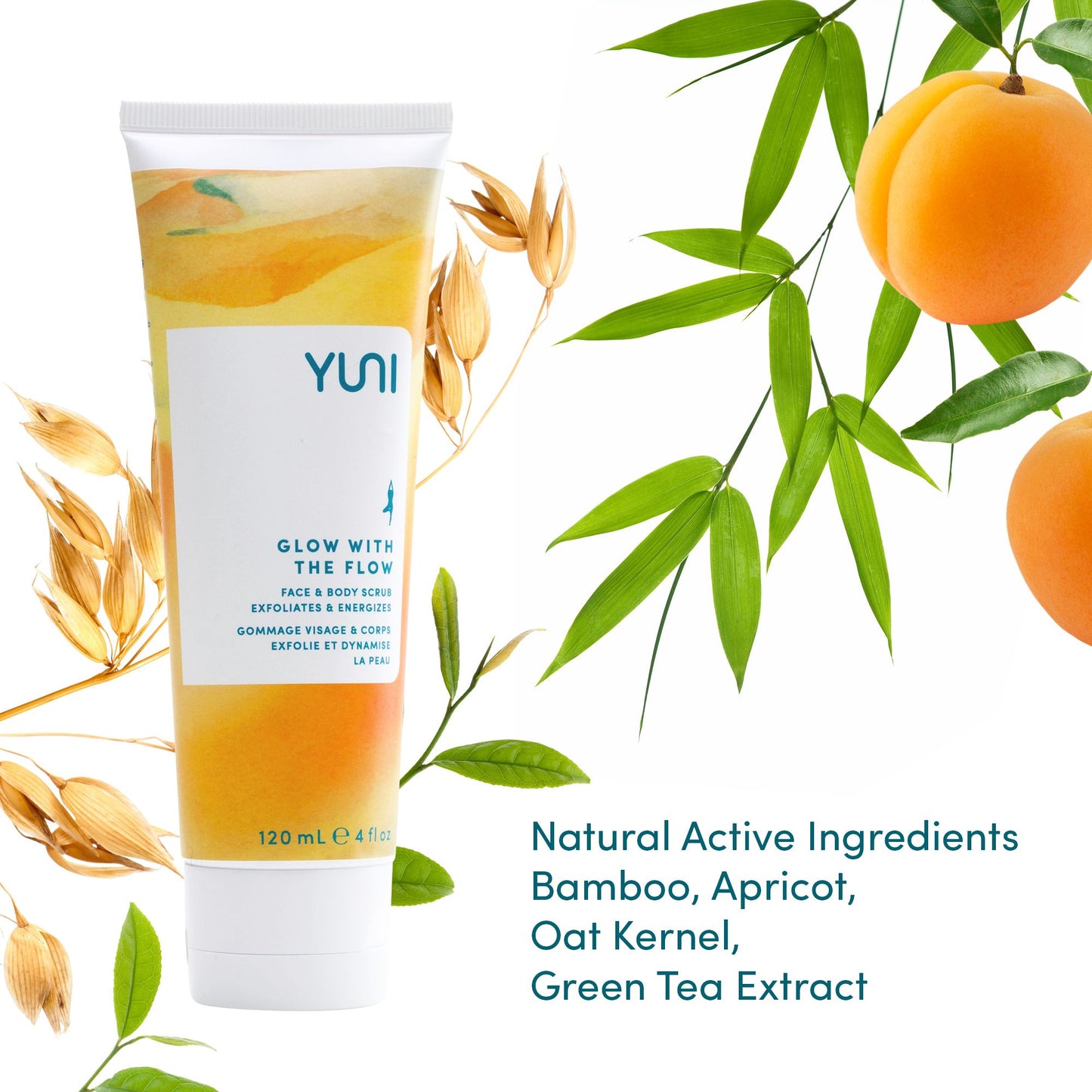 YUNI GLOW WITH THE FLOW Face and Body Scrub - Pikemla