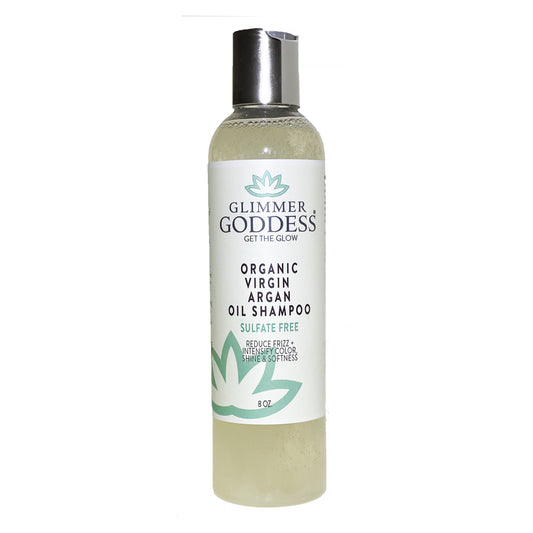 Organic Virgin Argan Oil Shampoo - Sulfate & Gluten Free - Pikemla