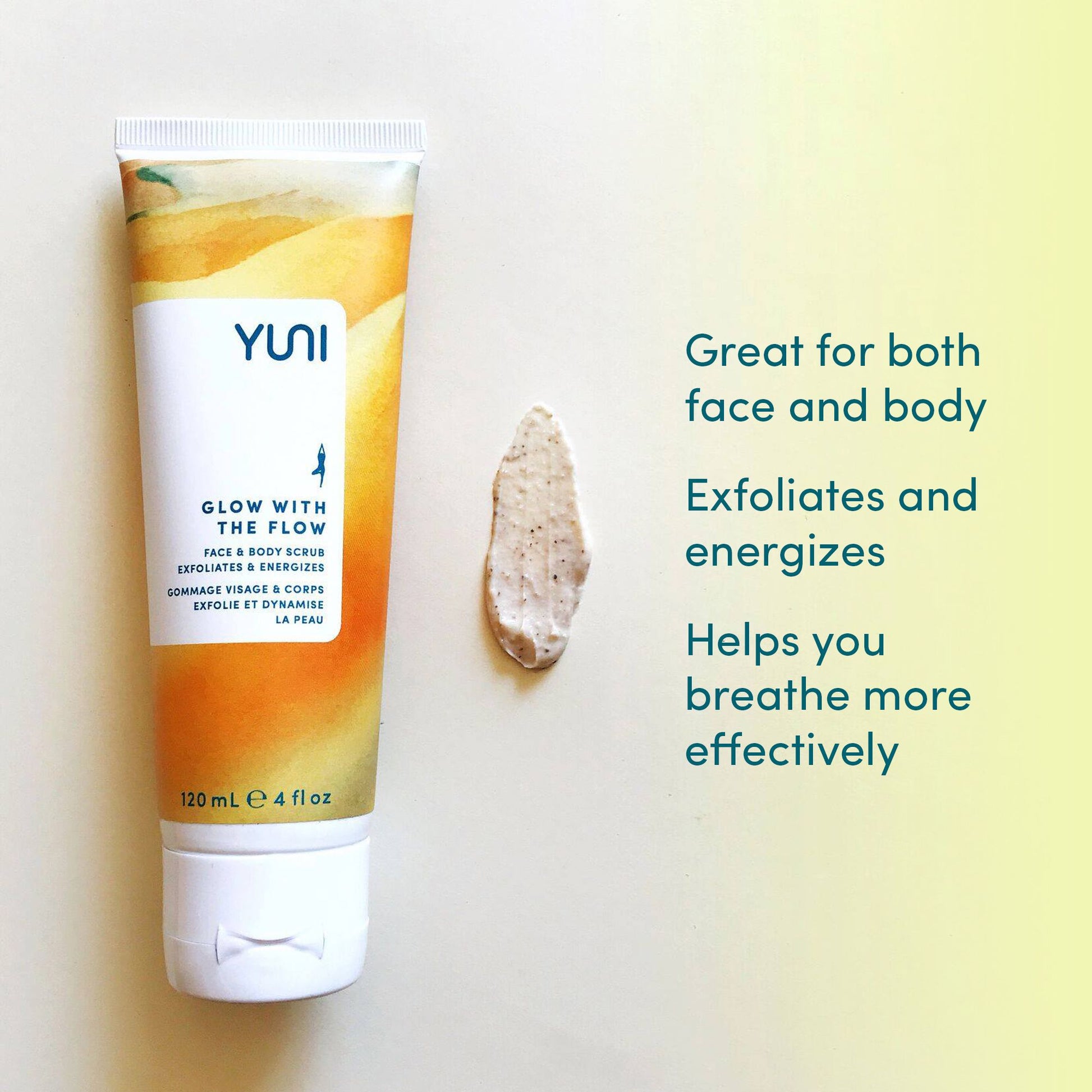 YUNI GLOW WITH THE FLOW Face and Body Scrub - Pikemla