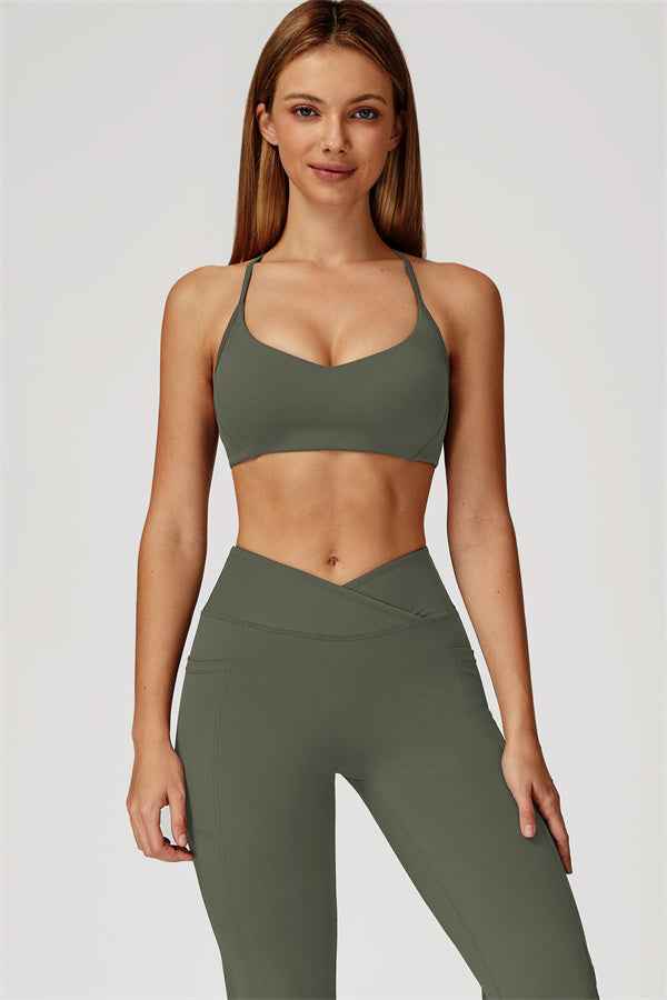 The Propel Sports Bra Flared Leggings 2-Piece Set