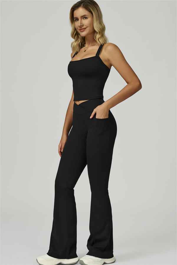 The Flourish Flared Leggings