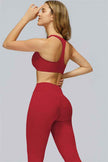 The Radiance Racerback Sports Bra Leggings 2-Piece Set