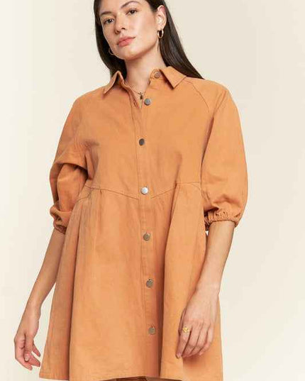 Athena Denim Dress - Pikemla