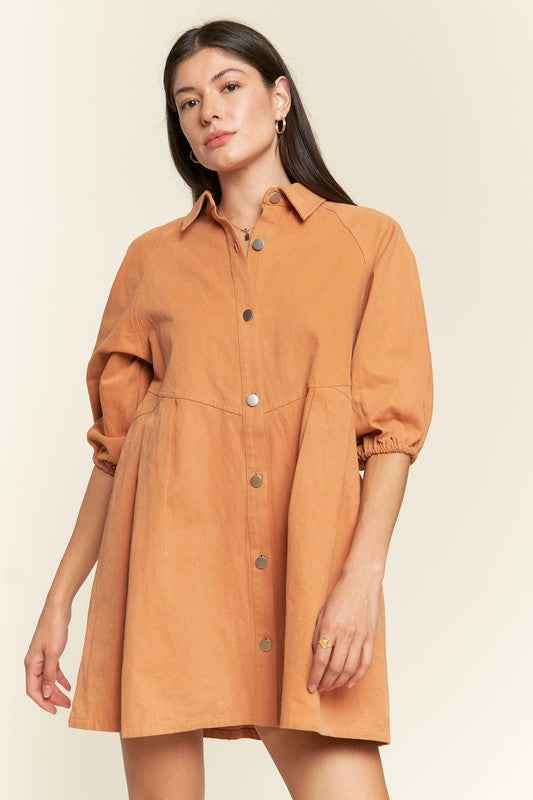 Athena Denim Dress - Pikemla