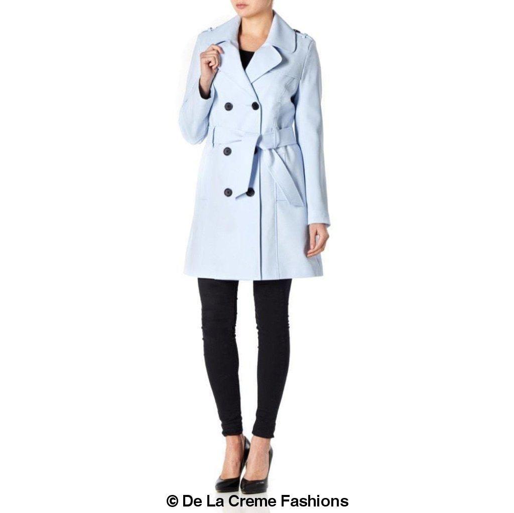 Spring/Summer Military Double Breasted Trench Coat (9049-SP) - Pikemla