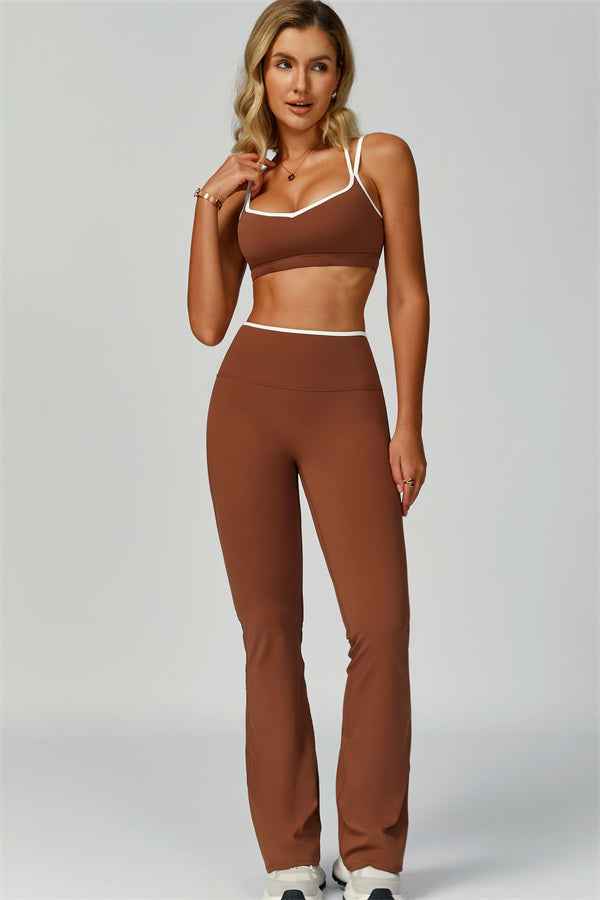 The Quest Sports Bra Flared Leggings 2-Piece Set