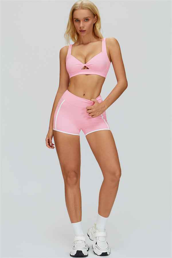 The Whisper Sports Bra Shorts 2-Piece Set