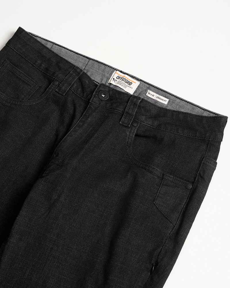 Hideout Denim Standard Fit - Black