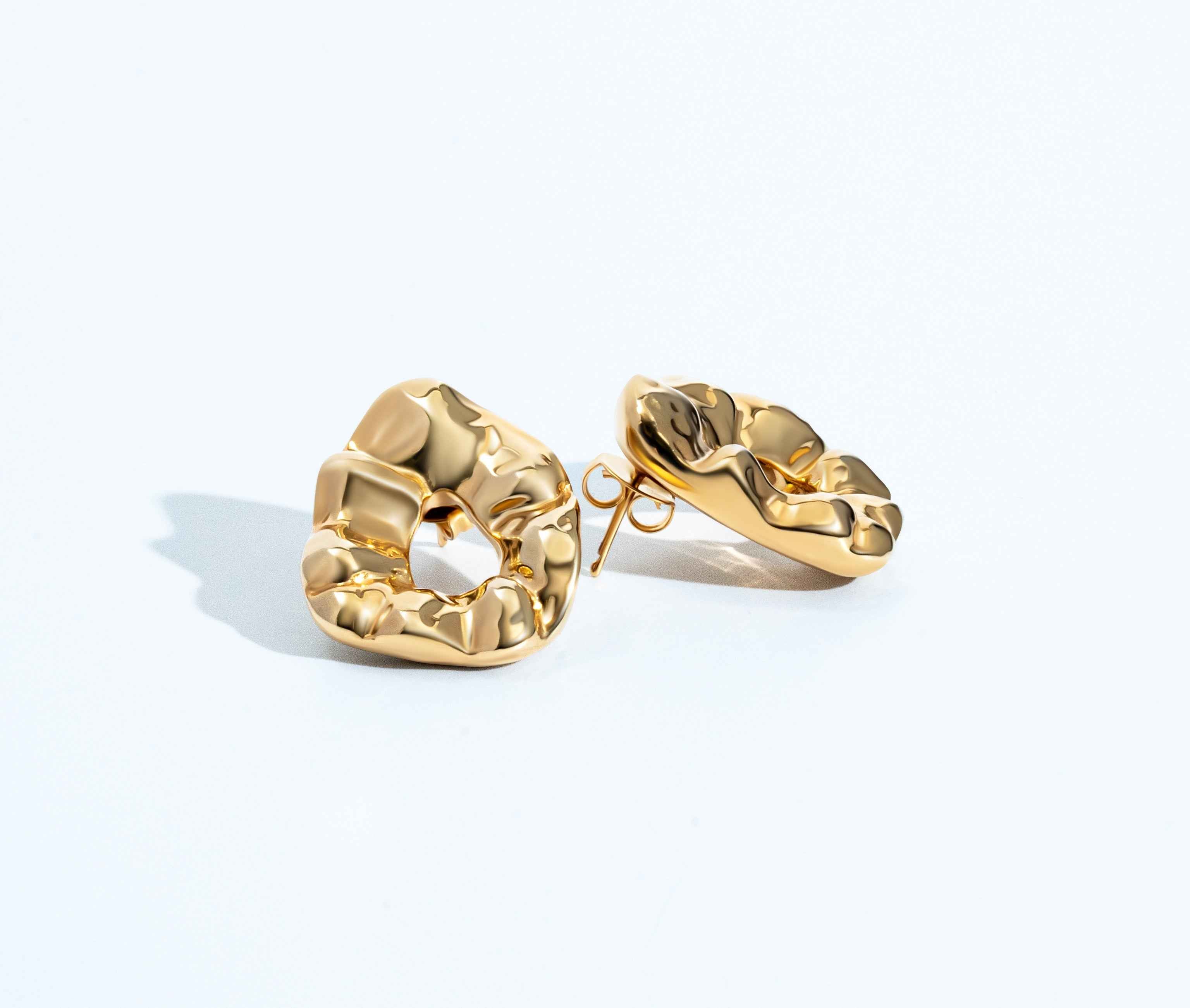 Nathalia Gold Earrings