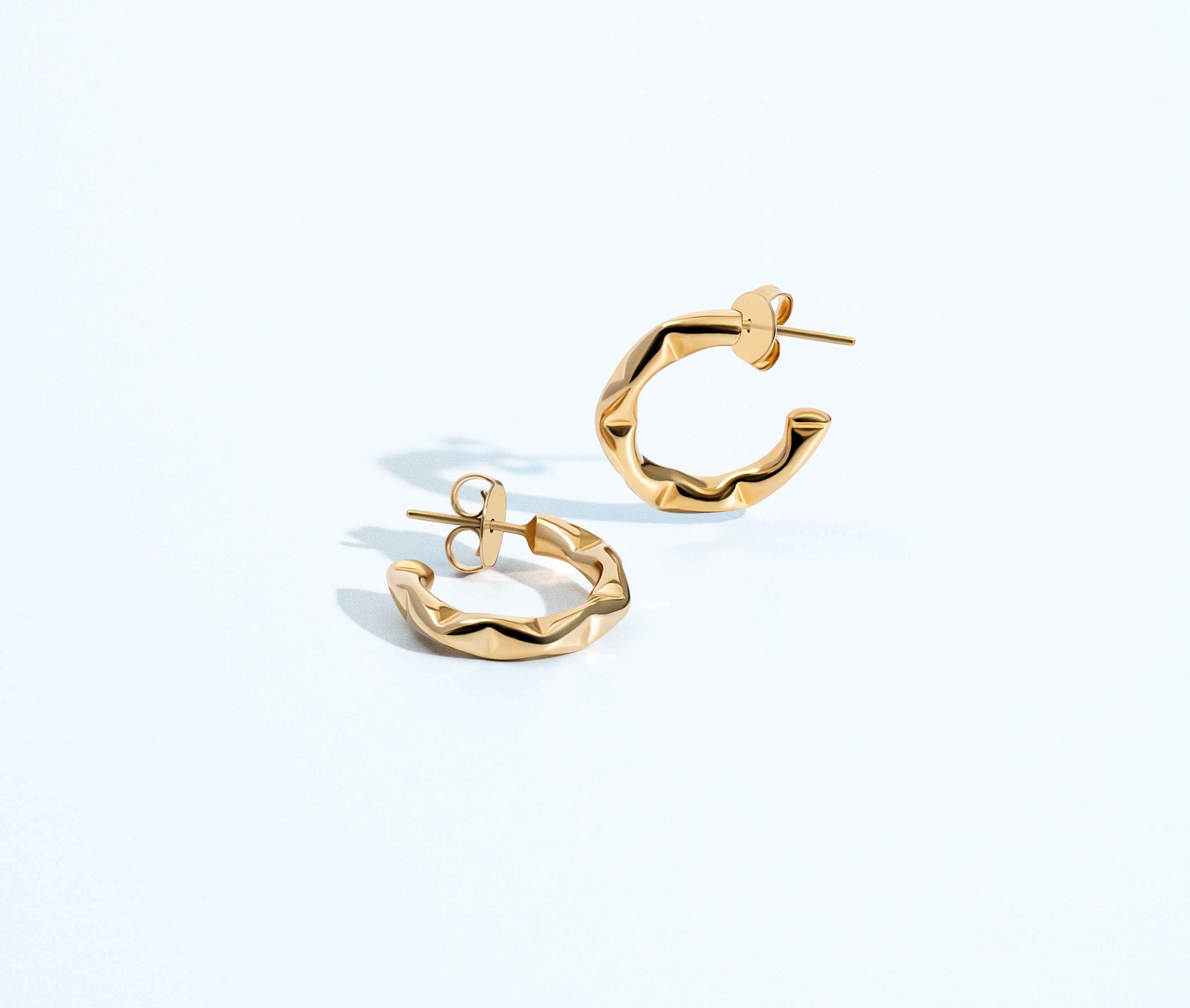 Sabrina Gold Hoops