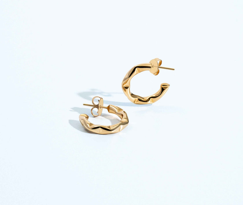 Sabrina Gold Hoops