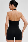 The Stride Crop Top Isabella Shorts 2-Piece Set