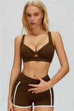 The Whisper Sports Bra Shorts 2-Piece Set