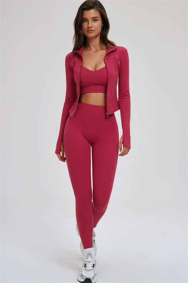 The Kinetic Cross Back Sports Bra