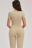 The Sizzle T-shirt Flared Leggings 2-Piece Set