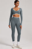 The Elevate Long Sleeve Crop top