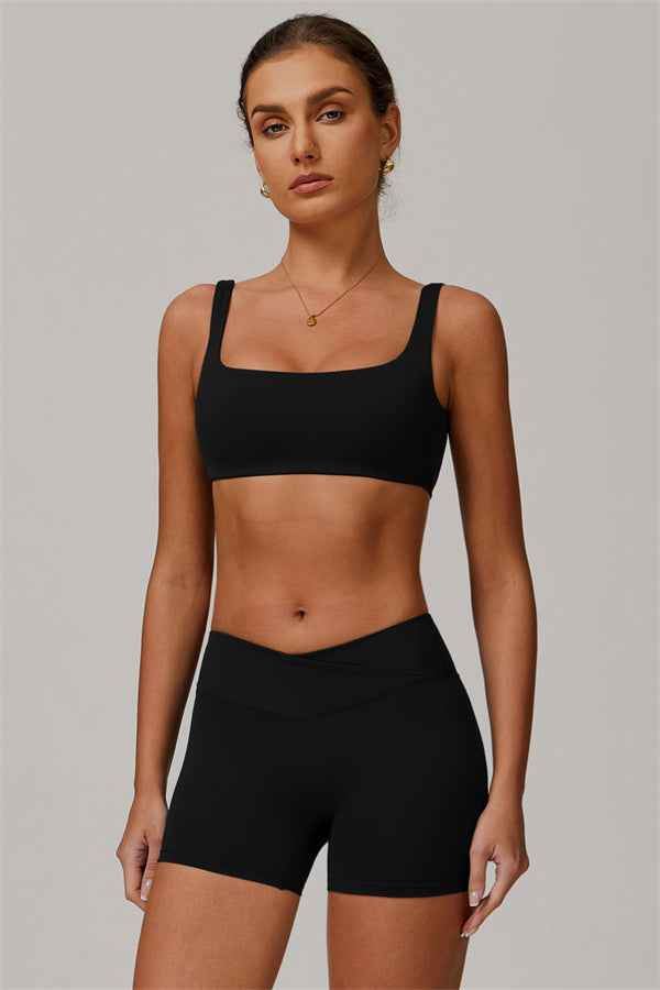 The Halo Sports Bra Shorts 2-Piece Set