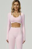 The Prime Line Long Sleeve Crop Top