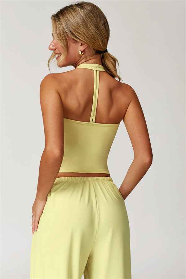 The Sprint Halter Tank Top