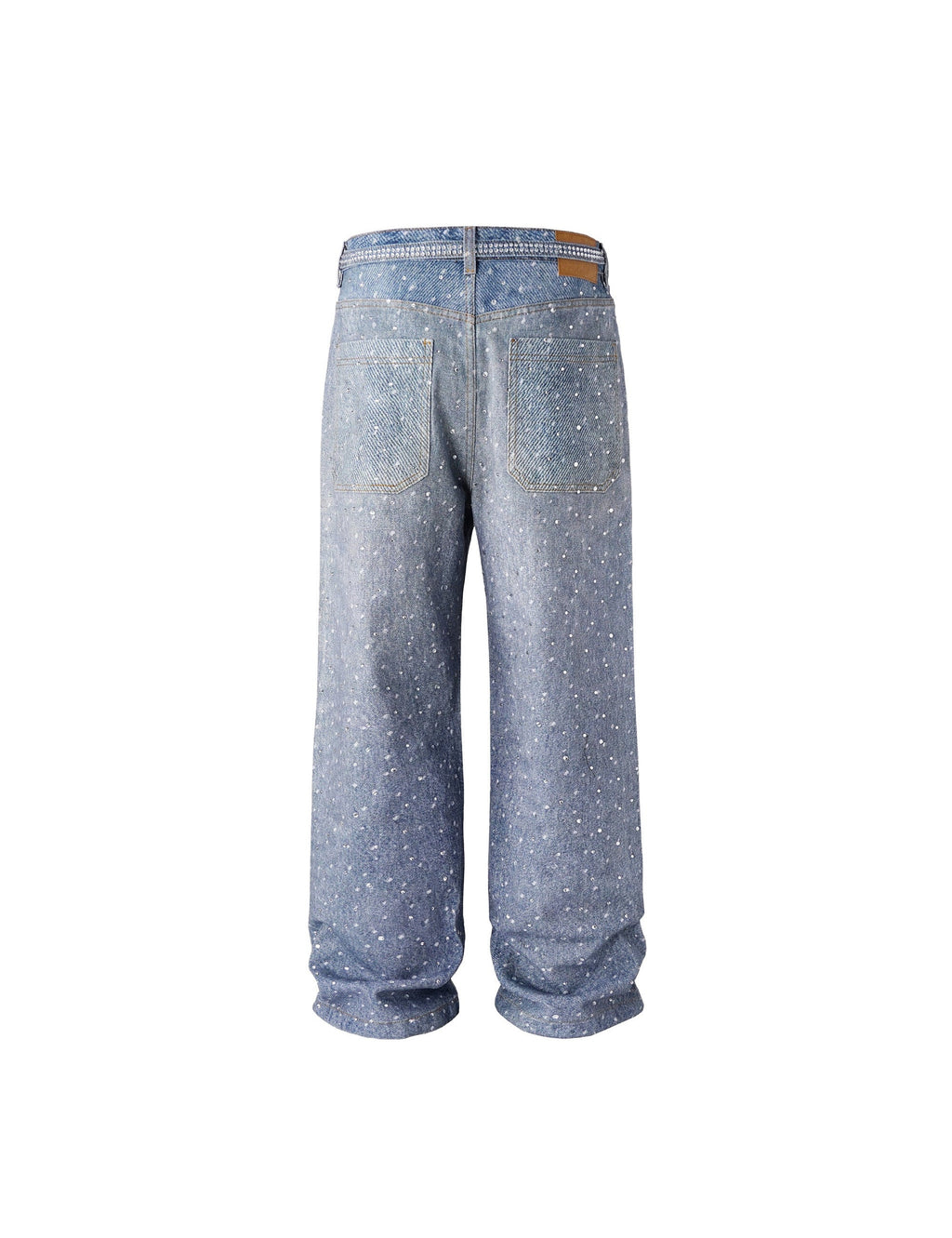 AZUL RHINESTONE DENIM