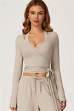 The Sprint Long Sleeve Crop Top