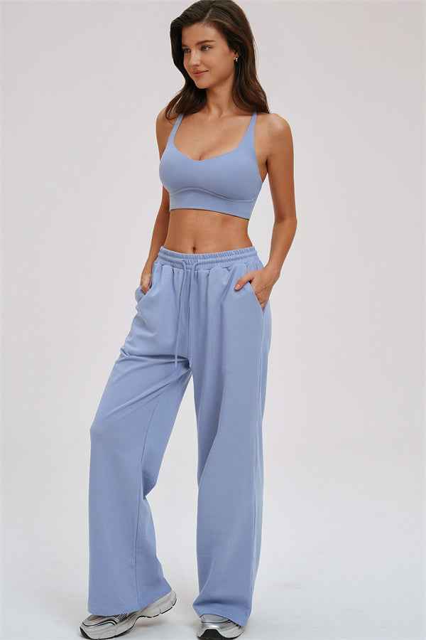 The Kinetic Cross Back Sports Bra