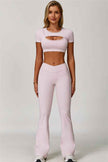 The Lavish Cut-out Crop Top