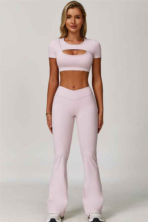 The Lavish Cut-out Crop Top
