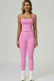 The Flourish Crop Tank Leggings 2-Piece Set