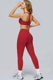 The Radiance Jacket Racerback Sports Bra Leggings 3-Piece Set