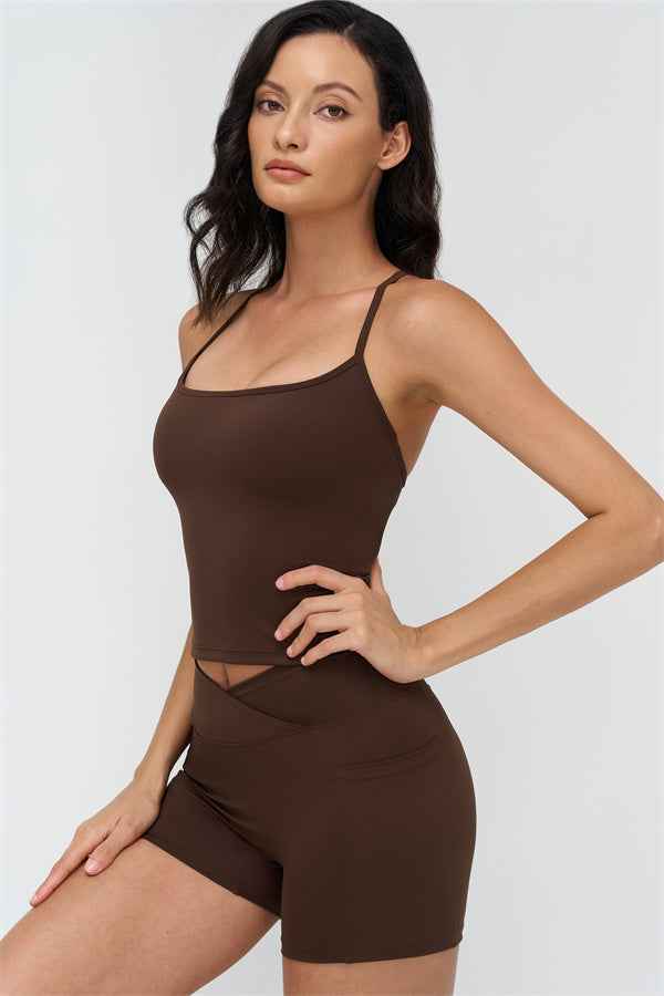 The BoldFit Crop Top Shorts 2-Piece Set