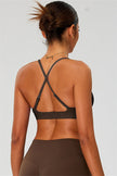 The Ember Sports Bra Crop Top Flared Leggings 3-Piece Set