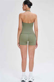 The Stride Crop Top Isabella Shorts 2-Piece Set