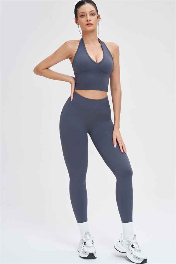 The Whim Sports Bra Leggings 2-Piece Set