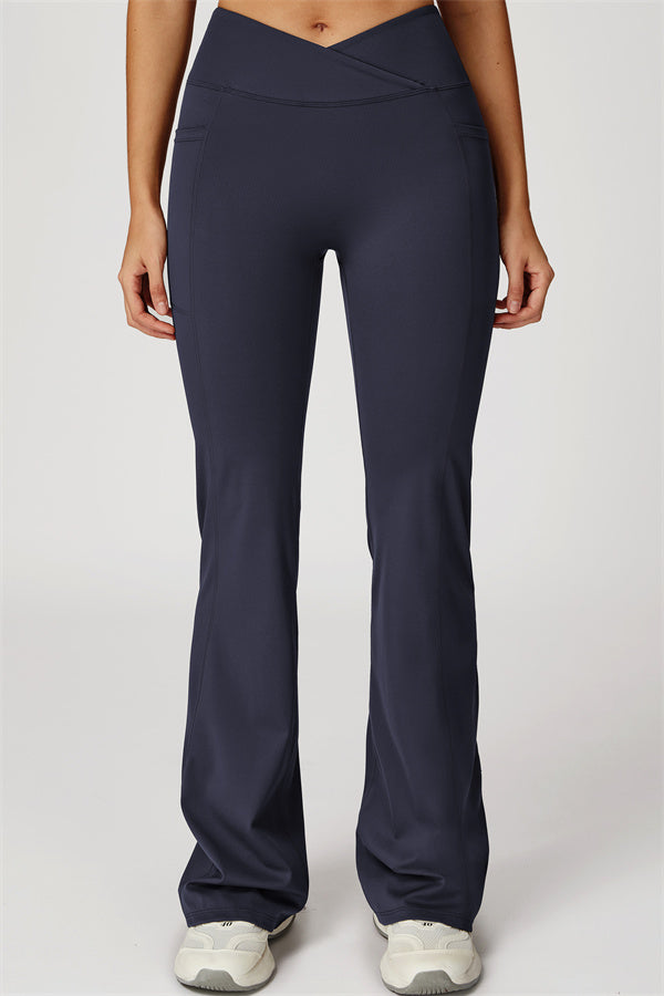 The Propel Crop Top Flared Leggings 2-Piece Set