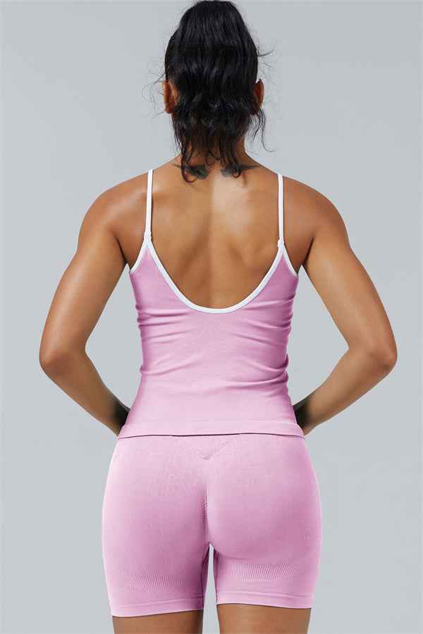 The Elevate New Crop Top Shorts 2-Piece Set