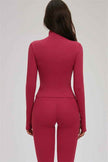 The Kinetic Zip Jacket Sports Bra Leggings 3-Piece Set