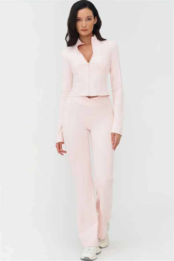 The BoldFit Jacket Flared Leggings 2-Piece Set