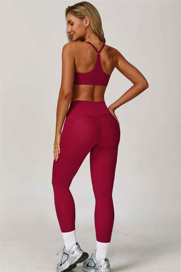 The Refresh Jacket Sports Bra Leggings 3-Piece Set
