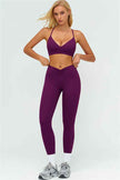 The Lushness Y-Back Sports Bra Leggings 2-Piece Set