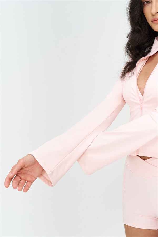The BoldFit Jacket Flared Leggings 2-Piece Set