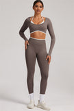 The Elevate New Long Sleeve Crop top