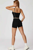 The Radiant Crop Top Shorts 2-Piece Set