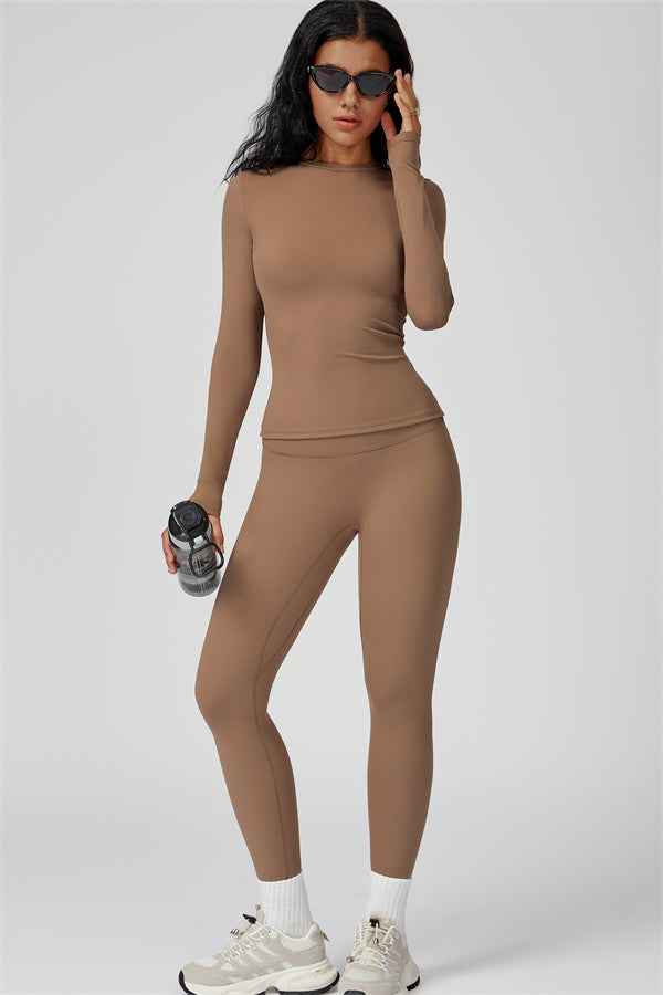 The Oasis Long Sleeve T-shirt Leggings 2-Piece Set