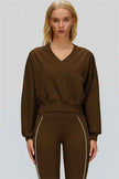 The Whisper V-Neck Hoodie